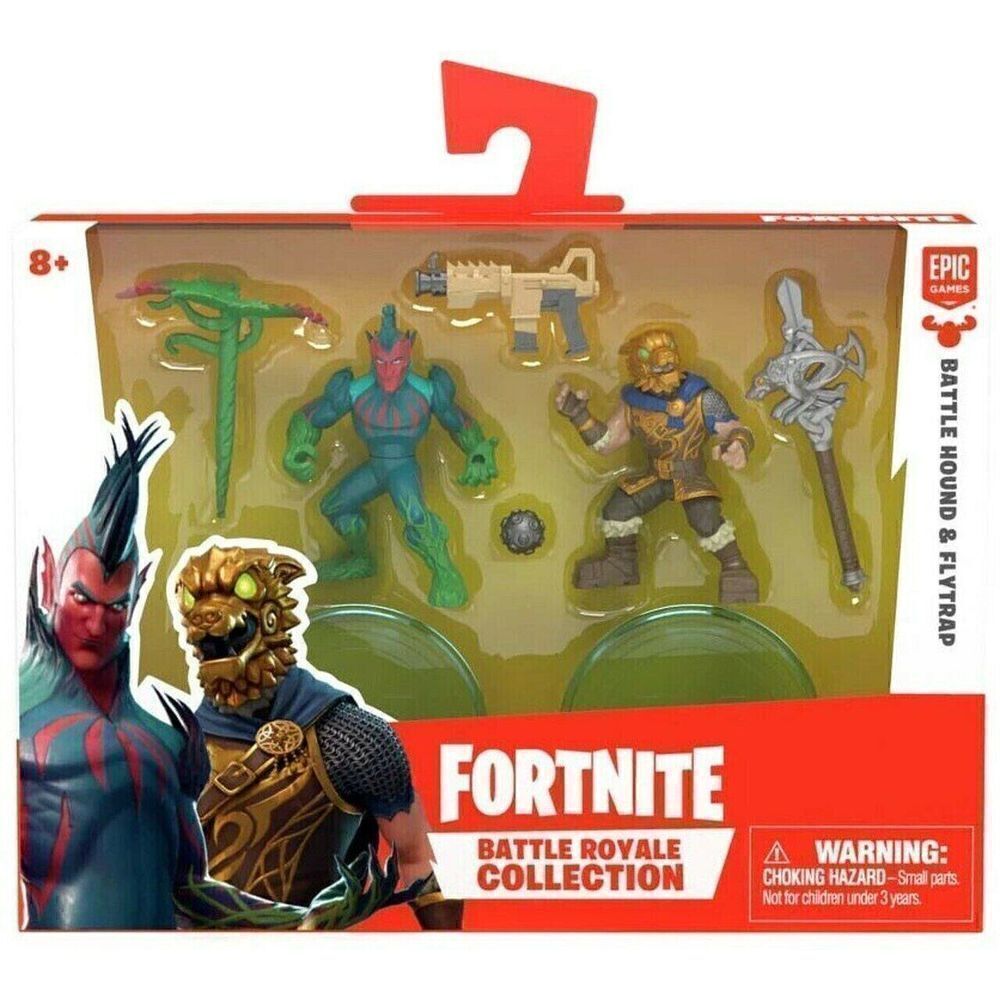 Fortnite Battle Royale Collection 2 Pack of Action Figures & 4 Accessories